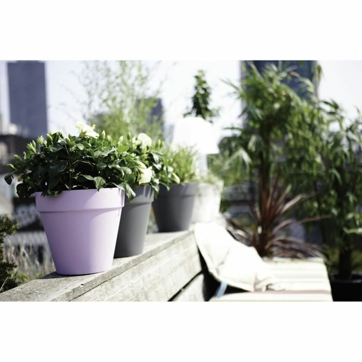 Stiklainis Elho Urban Pilka Apskritas Ø 20 cm